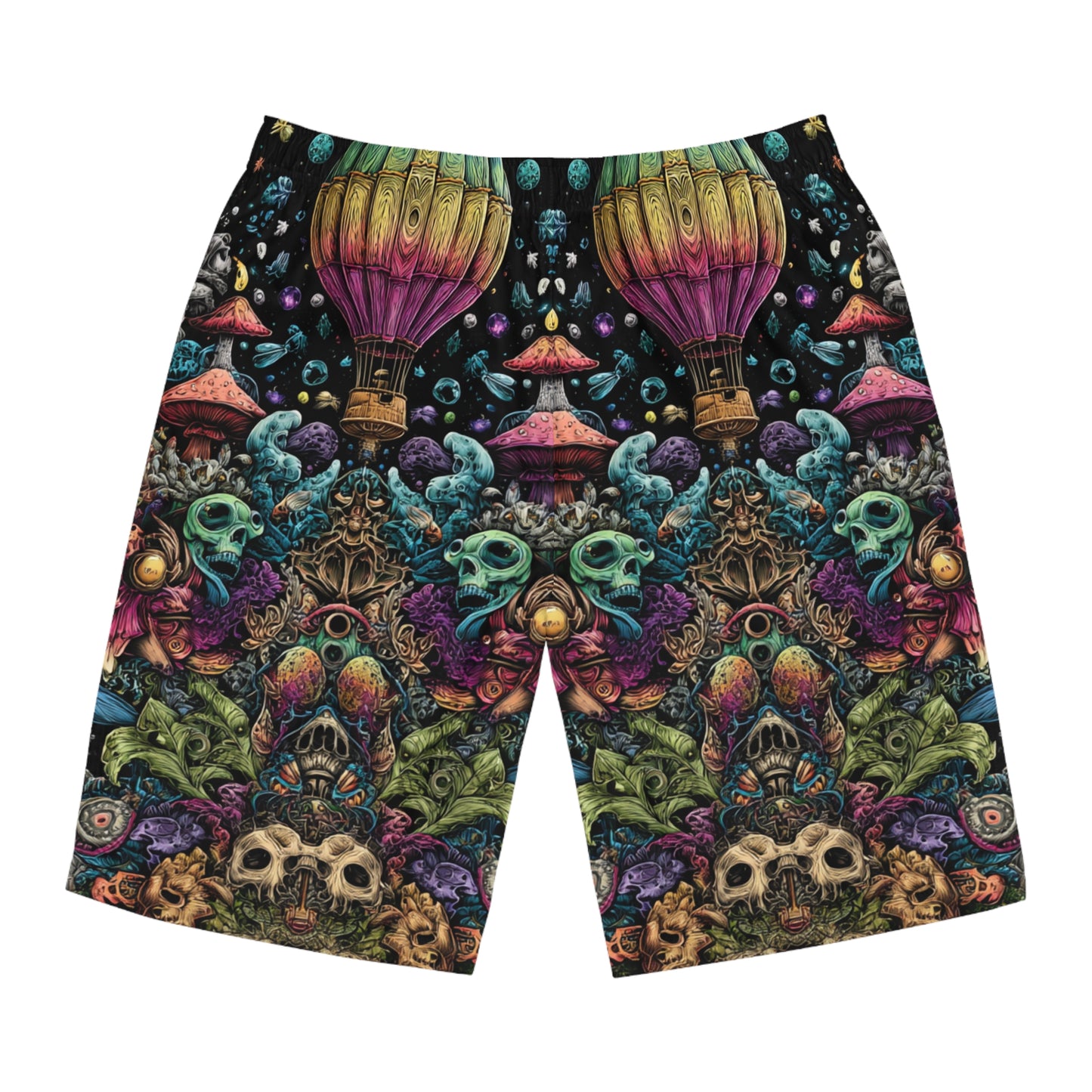 Trippy psychedelic Board Shorts