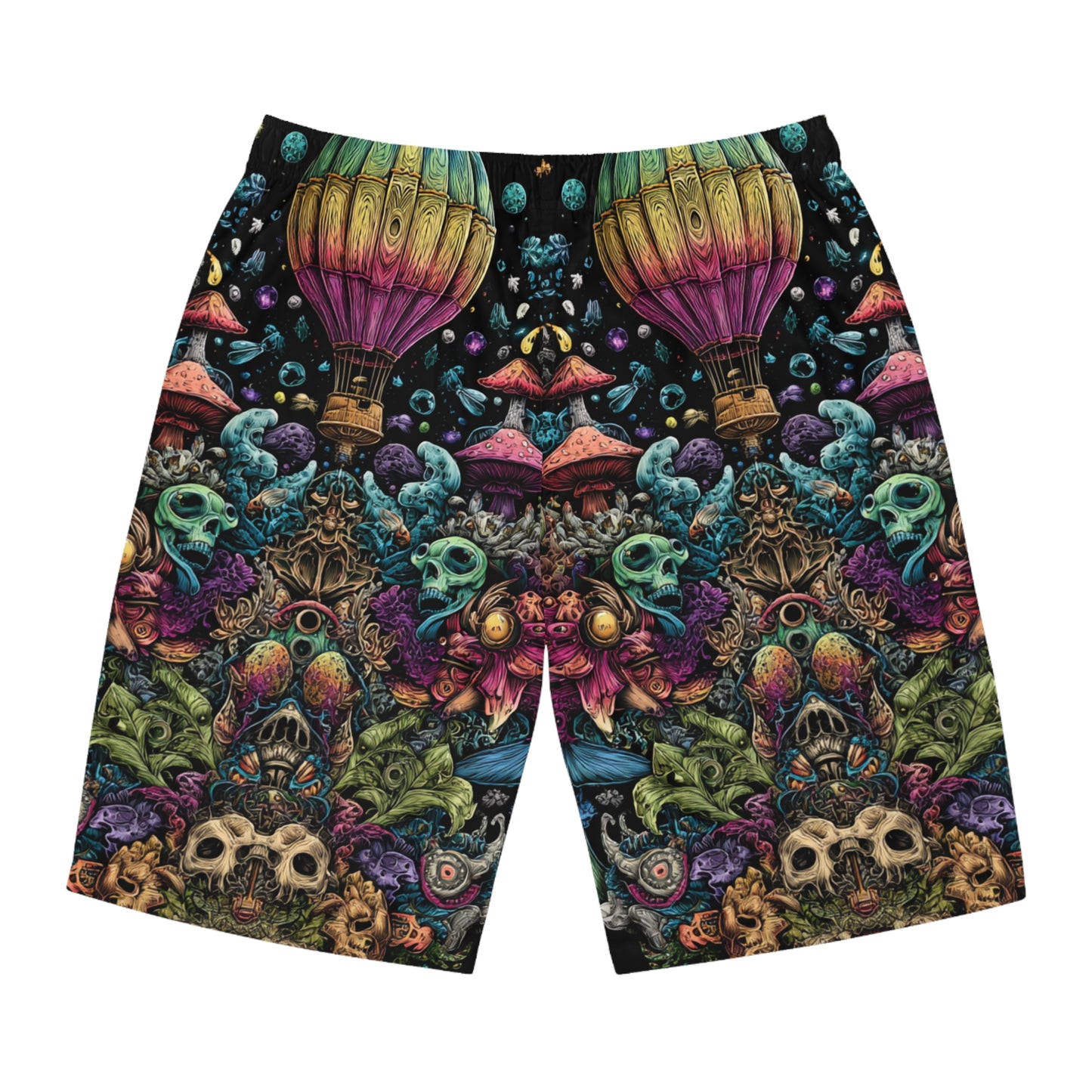 Trippy psychedelic Board Shorts