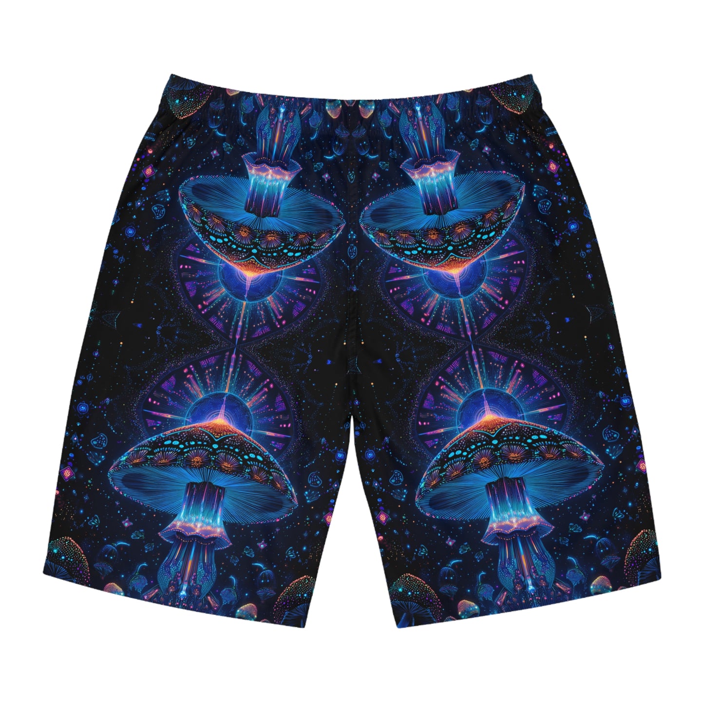 Psychedelic Mushroom Board Shorts