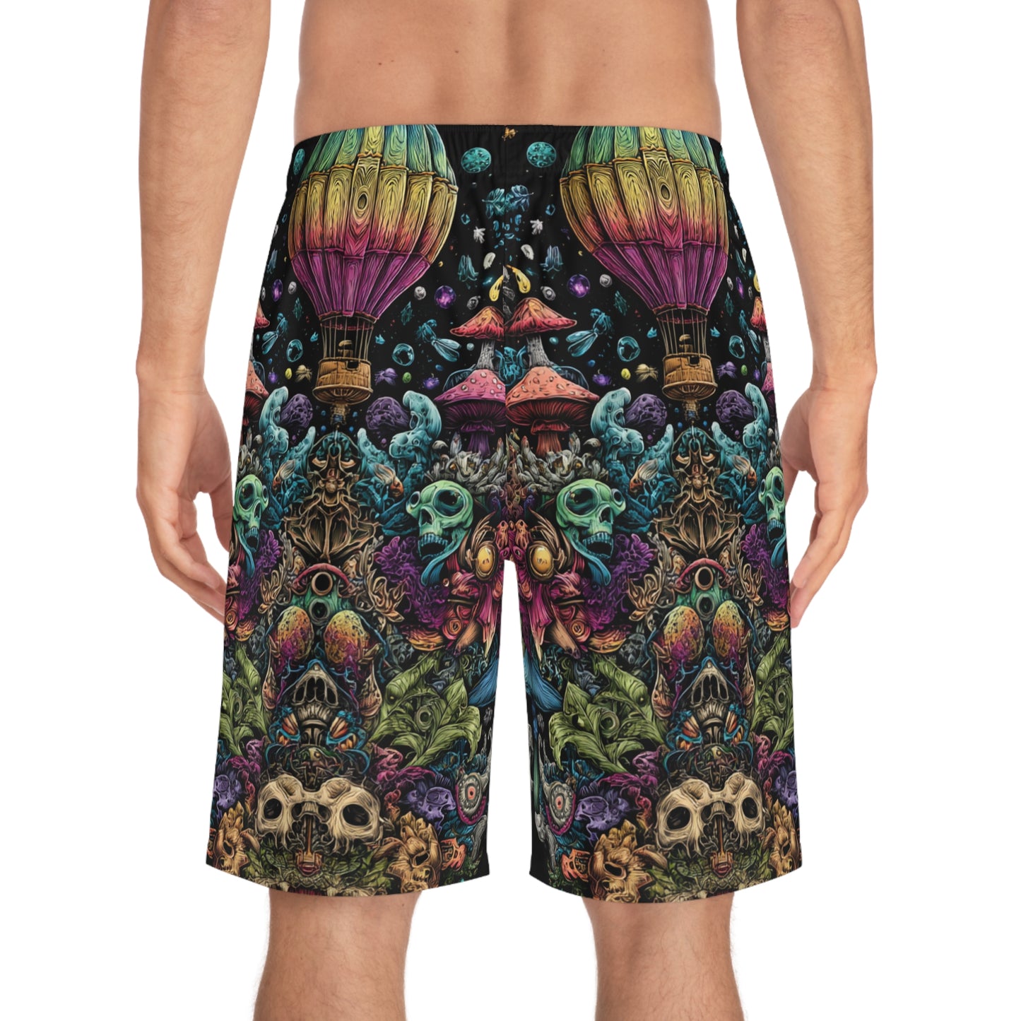 Trippy psychedelic Board Shorts