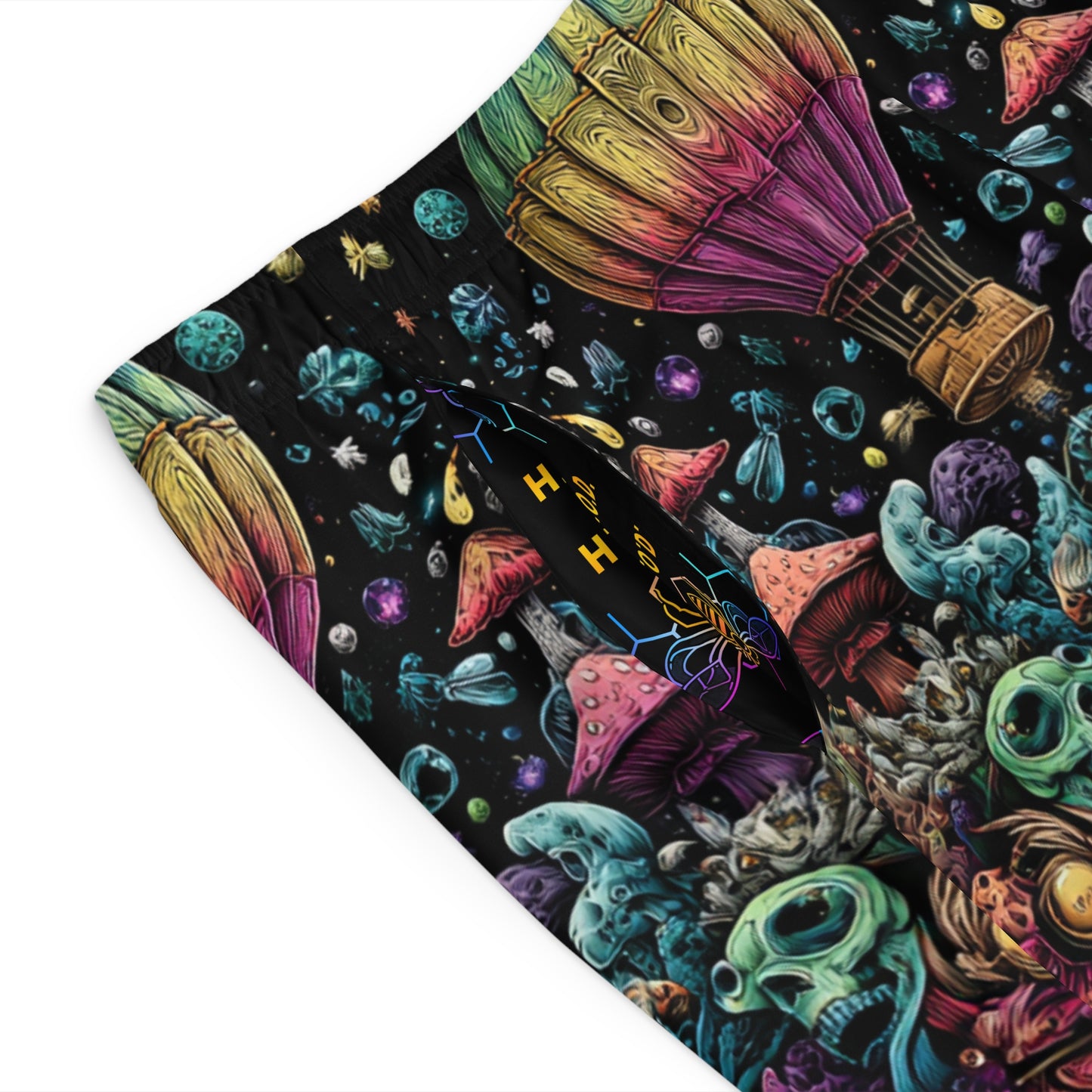 Trippy psychedelic Board Shorts