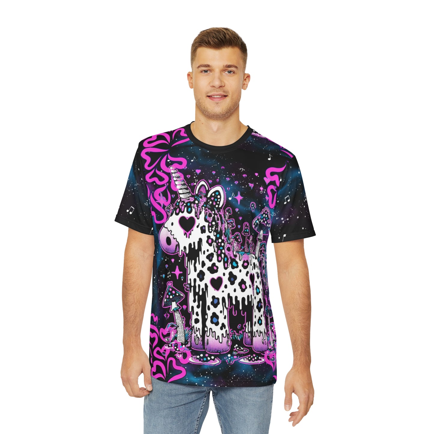 Whimsical Unicorn Graphic Tee, Fun T-Shirt for Teens, Unique Birthday Gift, Quirky Apparel, Festival Fashion