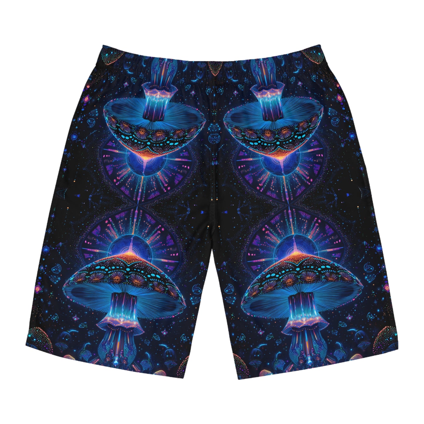 Psychedelic Mushroom Board Shorts