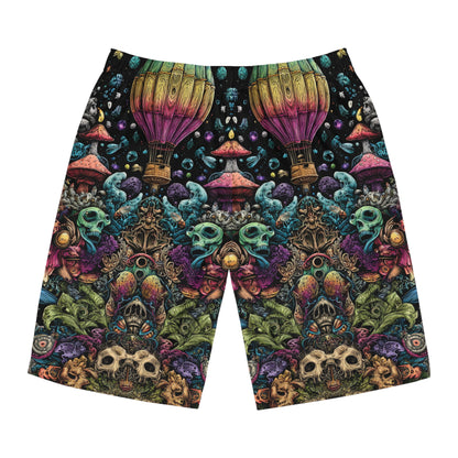 Trippy psychedelic Board Shorts