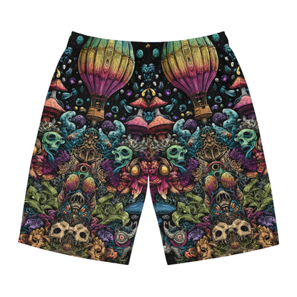 Trippy psychedelic Board Shorts