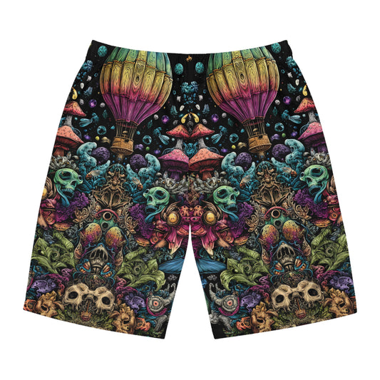 Trippy psychedelic Board Shorts