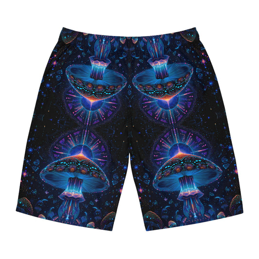 Psychedelic Mushroom Board Shorts