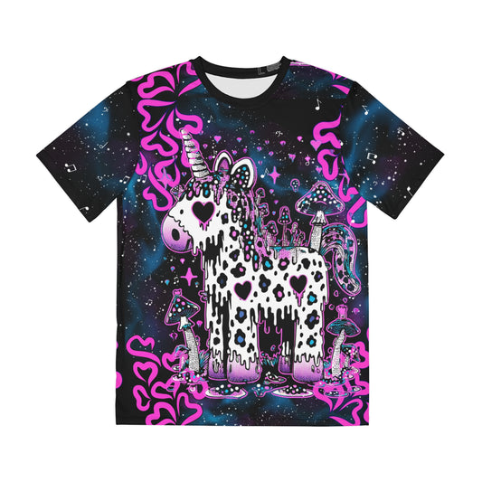 Whimsical Unicorn Graphic Tee, Fun T-Shirt for Teens, Unique Birthday Gift, Quirky Apparel, Festival Fashion