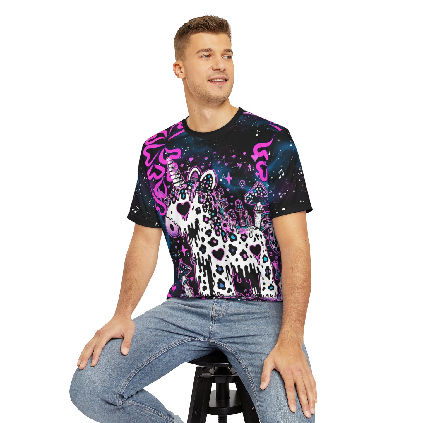Whimsical Unicorn Graphic Tee, Fun T-Shirt for Teens, Unique Birthday Gift, Quirky Apparel, Festival Fashion